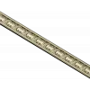 Классический багет с вензелем - STL модель для ЧПУ