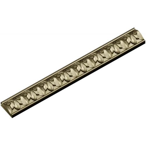 Classic Acanthus Baguette - STL 3D model for CNC carving