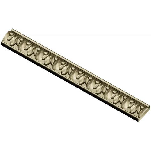 Classic Acanthus Baguette - STL 3D model for CNC carving