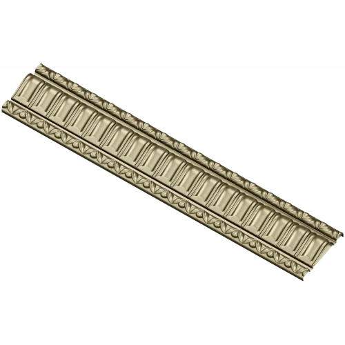 Classic Arched Baguette STL for CNC
