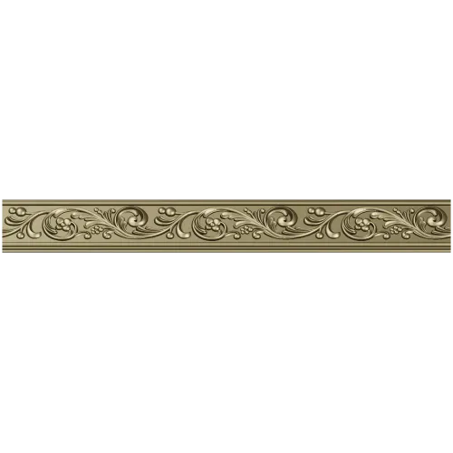 Багет с растительным орнаментом - 3D модель в формате STL для ЧПУ