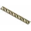 Acanthus Wave Baguette - STL 3D model for CNC carving
