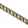 Acanthus Wave Baguette - STL 3D model for CNC carving