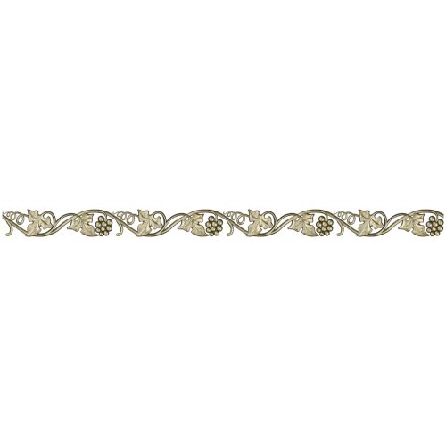 Grapevine baguette STL 3D model for CNC milling