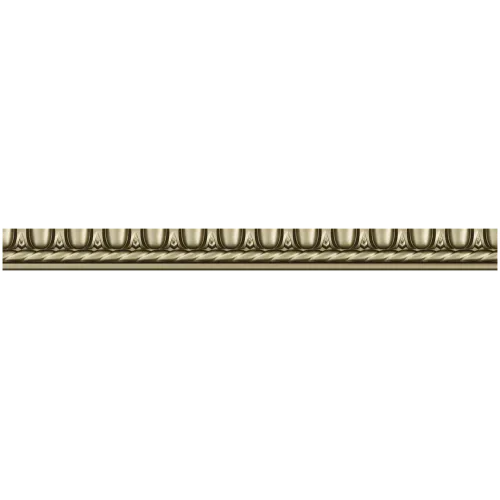 Classic Bead & Rope Baguette - STL 3D Model for CNC
