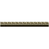 Classic Bead & Rope Baguette - STL 3D Model for CNC
