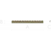 Classic Bead & Rope Baguette - STL 3D Model for CNC
