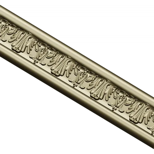 Классический рельефный багет STL для ЧПУ - орнамент акант