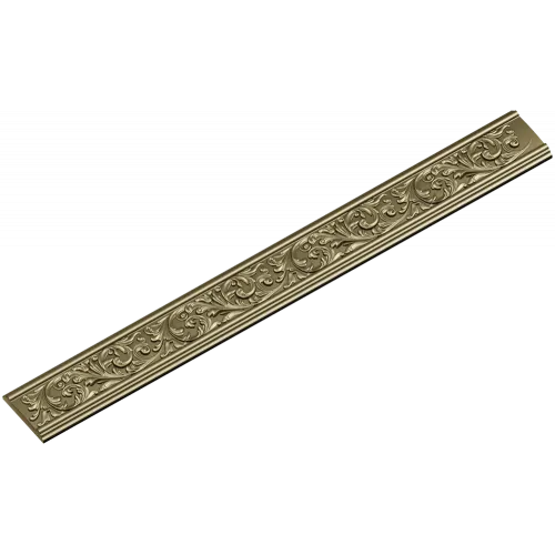 Ornate Acanthus Baguette - STL 3D Model for CNC