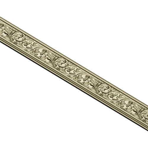 Ornate Acanthus Baguette - STL 3D Model for CNC