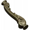 Carved Cabriole Leg STL Model for CNC