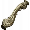 Carved Cabriole Leg STL Model for CNC