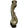 Carved Cabriole Leg STL Model for CNC