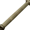 Ionic fluted column STL 3D model for CNC