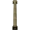 Ionic fluted column STL 3D model for CNC