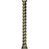 Spiral baluster 3D model STL for CNC routing