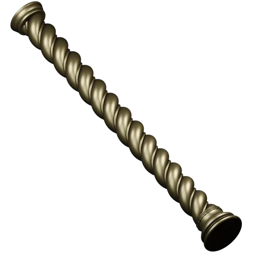 Spiral baluster 3D model STL for CNC routing