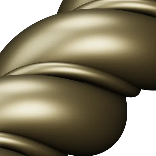 Spiral baluster 3D model STL for CNC routing