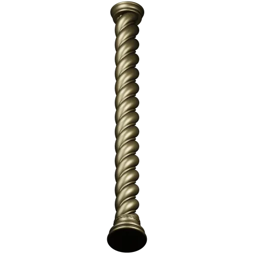 Spiral baluster 3D model STL for CNC routing