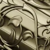 Резная балясина с растительным орнаментом - STL для ЧПУ