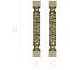 Aurelia Ornamental Baluster - STL 3D Model for CNC Milling