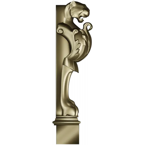 Балясина "Львиная лапа" - 3D модель STL для ЧПУ
