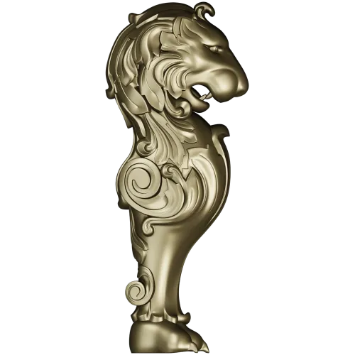 Балясина-ножка "Львиная лапа" - 3D модель STL для ЧПУ