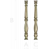 Classic turned baluster STL for CNC