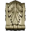 Acanthus Scroll Corbel - STL 3D model for CNC milling