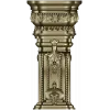 Imperial Acanthus Baluster - STL 3D model for CNC