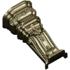 Imperial Acanthus Baluster - STL 3D model for CNC