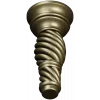 Spiral Twist Baluster - detailed STL 3D model for CNC milling