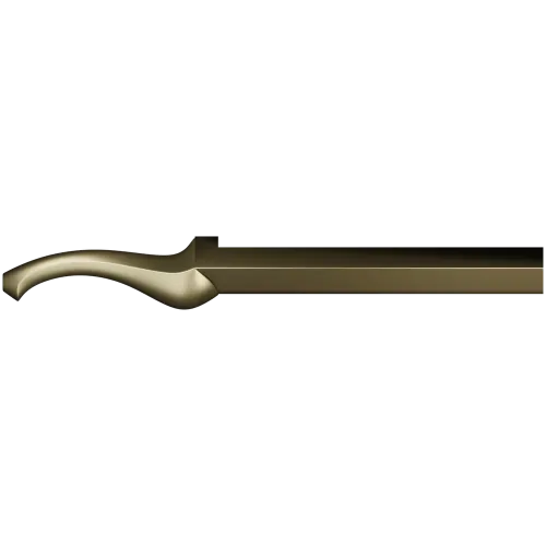 Swan-Scroll Baluster - STL 3D model for CNC