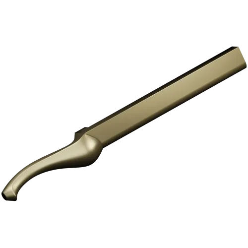 Swan-Scroll Baluster - STL 3D model for CNC