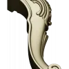 Auric Scroll - ornate furniture leg STL 3D model for CNC