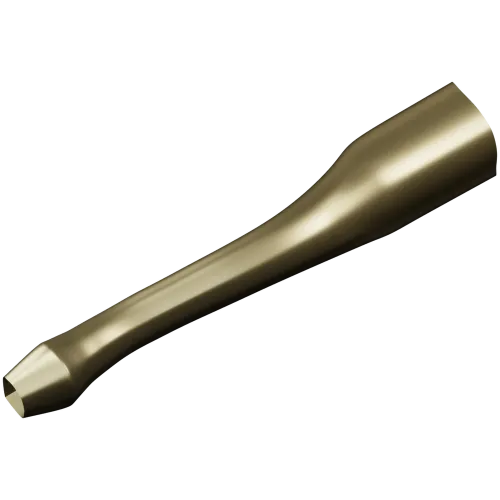 S-shaped baluster STL 3D model for CNC carving