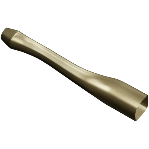 S-shaped baluster STL 3D model for CNC carving