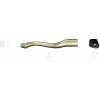 S-shaped baluster STL 3D model for CNC carving