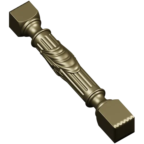 Regal Draped Baluster - STL 3D Model