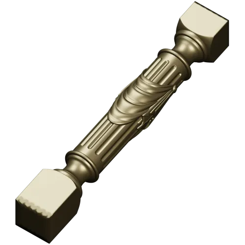 Regal Draped Baluster - STL 3D Model