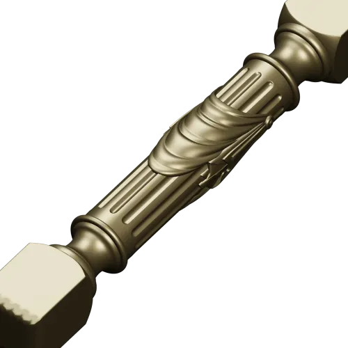 Regal Draped Baluster - STL 3D Model