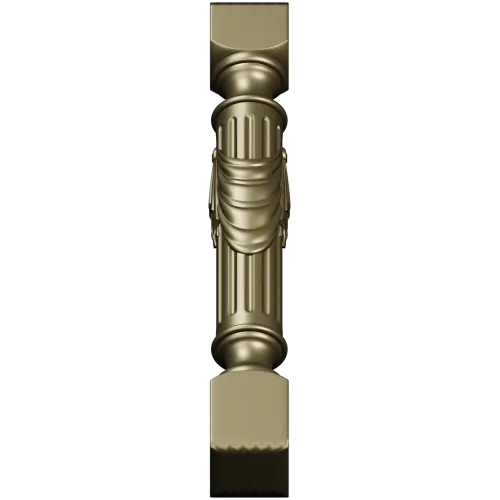 Regal Draped Baluster - STL 3D Model