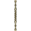 Spiral turned baluster - STL 3D model for CNC milling