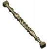 Spiral turned baluster - STL 3D model for CNC milling