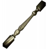 Baroque Rope Baluster STL for CNC milling