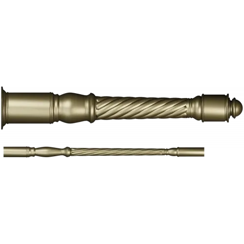 Витая балясина для ЧПУ - 3D модель в формате STL