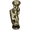 Балясина "Лесное Объятие" - медведи и листва, 3D модель STL для ЧПУ