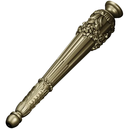 Ornate Classical Baluster Leg - STL 3D Model for CNC