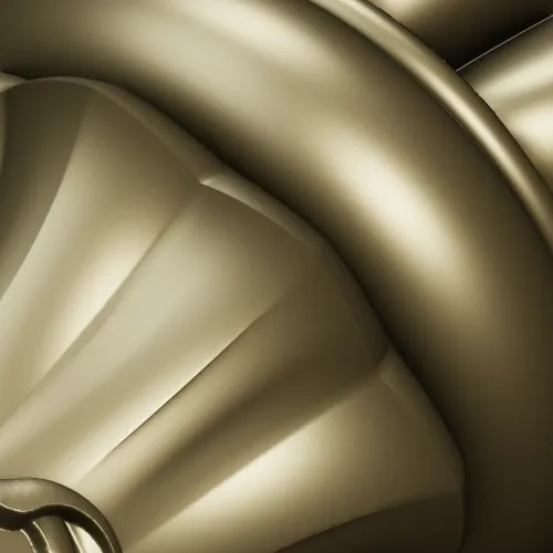 Витая резная балясина - stl модель для ЧПУ