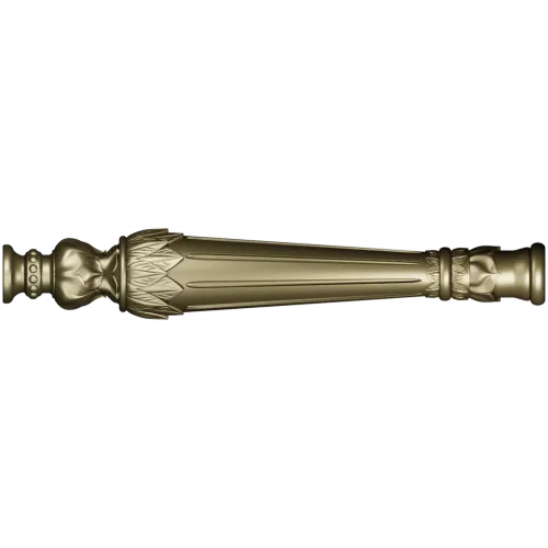 Regal Acanthus - detailed STL 3D model for CNC baluster milling